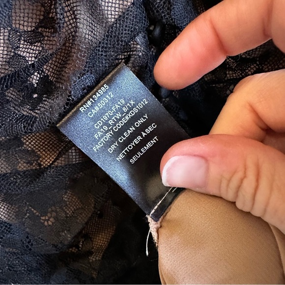 For love and lemons beverly coquette lace black mini dress​​ - Picture 7 of 8